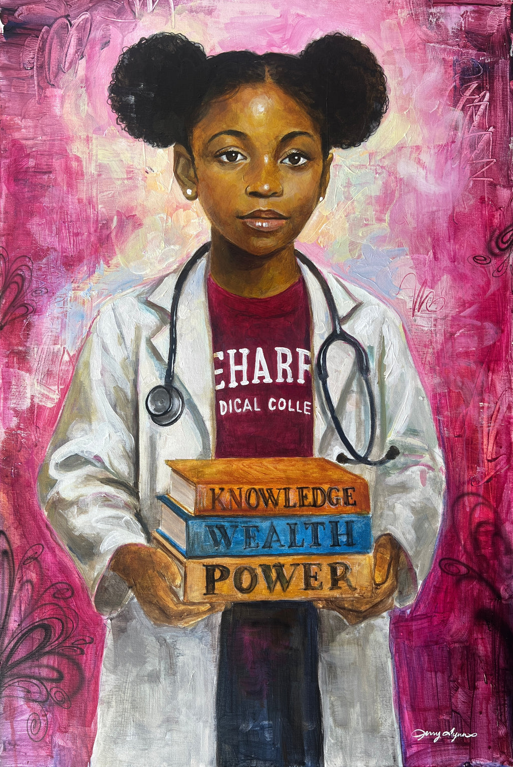 Healing Hands limited edition print 28”x34”