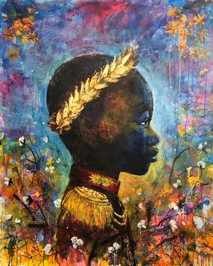 Our Black Boys are Kings(canvas print)