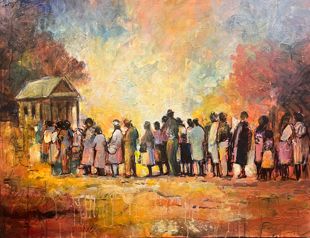 Led By Faith 30”X40”