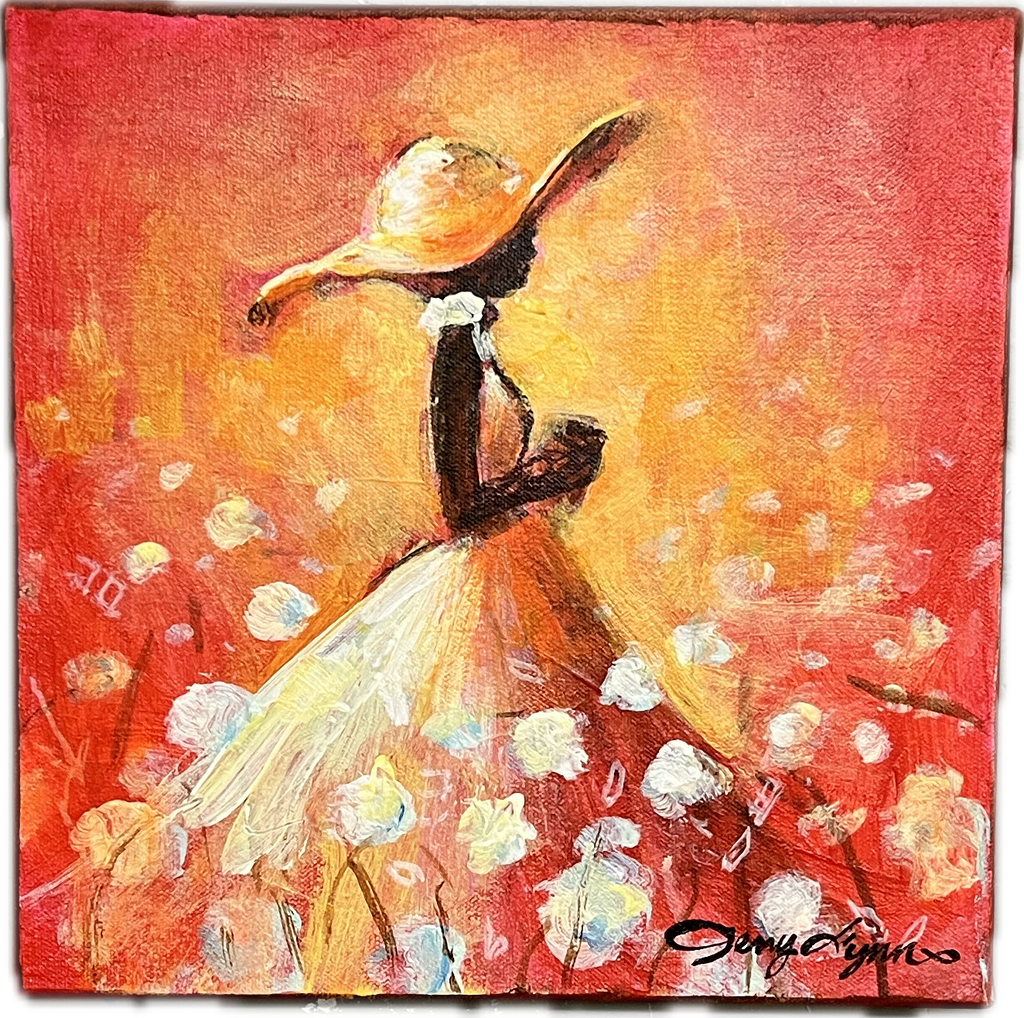 Sunlit Elegance 10”x10”